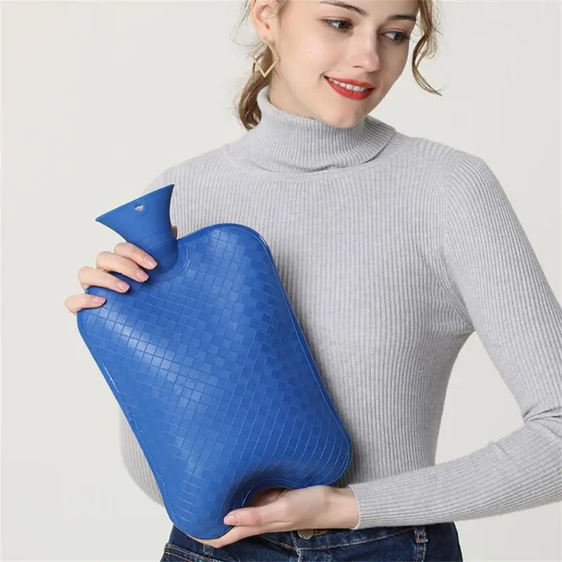 3000ml Plush Hot Water Bag Removable Hot Water Bottles Reusable Hand Warmer Girl Hot Compress Menstrual Cramps Pain Relief