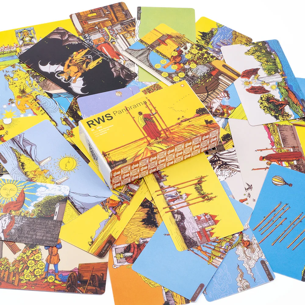 Rws Panorama Brettspiel 78pcs Tarot karten enthalten Weitwinkel objektiv zeigen Ihnen neue Perspektive von rws – Detail 8