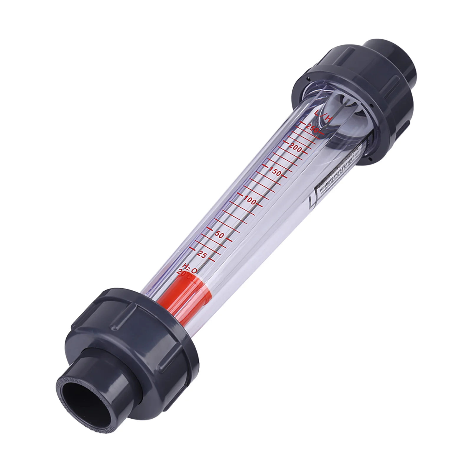 Instantaneous Flowmeter Plastic Tube Type LZS-15 25-250L/H Instantaneous Water Flow Meter Flowmeter For 20mm Diameter Tube