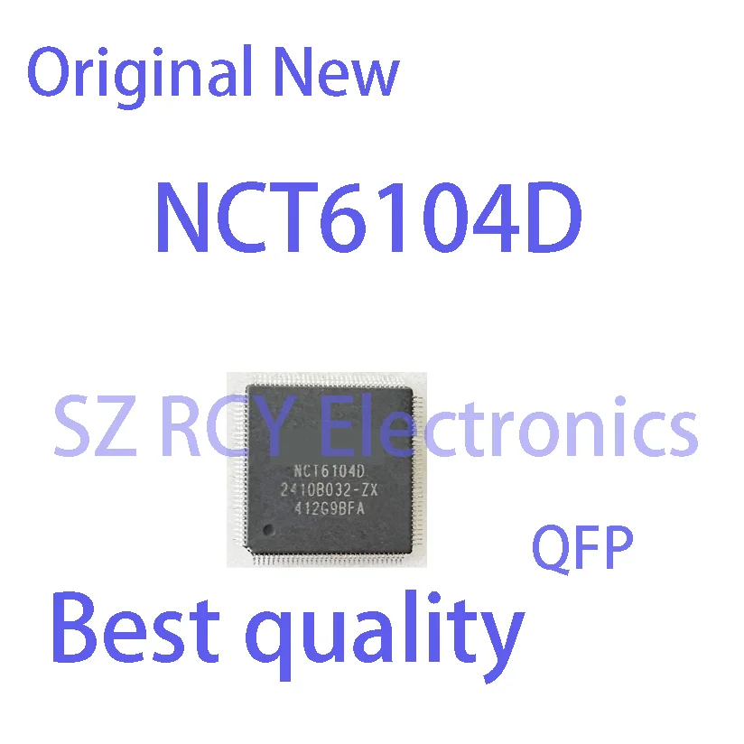 (1 PCS)New NCT6104D NCT6106D QFP IC Chip electronic