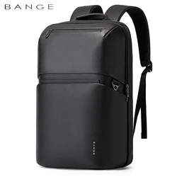 Bange Leder Rucksack Männer Business Rucksack Laptop 15,6 Zoll Computer Tasche große Kapazität Tasche männliche Rucksack Mode