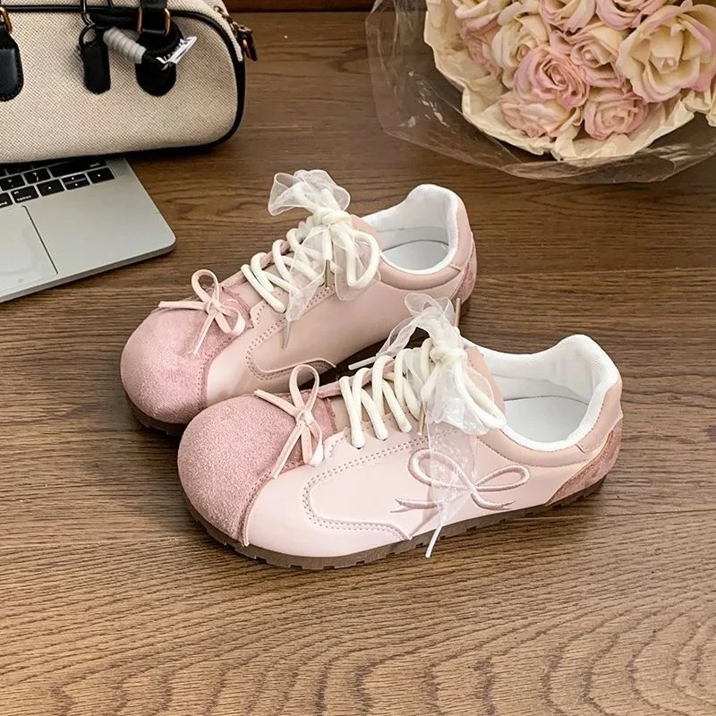 Zapatillas de Mujer Retro Novedad Verano 2026, Ligeras, Deportivas para Estudiantes, con Suela Gruesa, para Entrenamiento Relajado