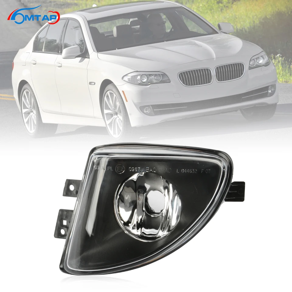 MTAP Front Bumper Fog Light Reflector Lamp For BMW 5 series F10 F11 F18 520i 523i 528i Foglight Foglamp 63177216885 63177216886