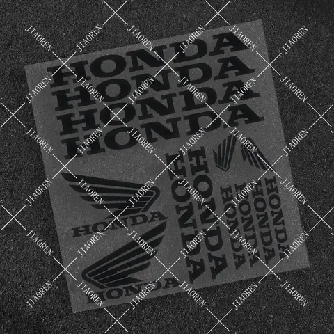 10 best sales honda motorcycle stickers - №1