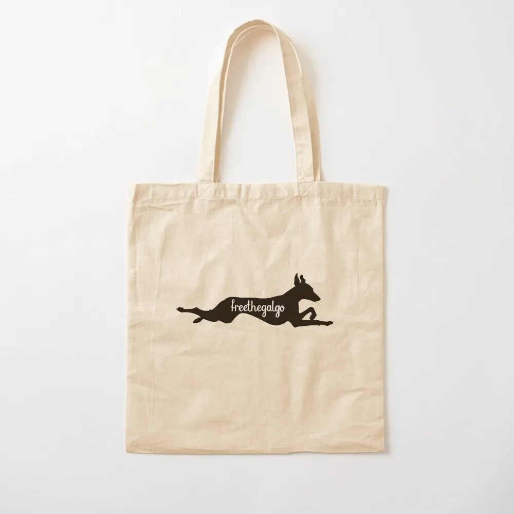 

Free The Galgo Tote Bag foldable reusable bag tote bag custom Canvas Tote