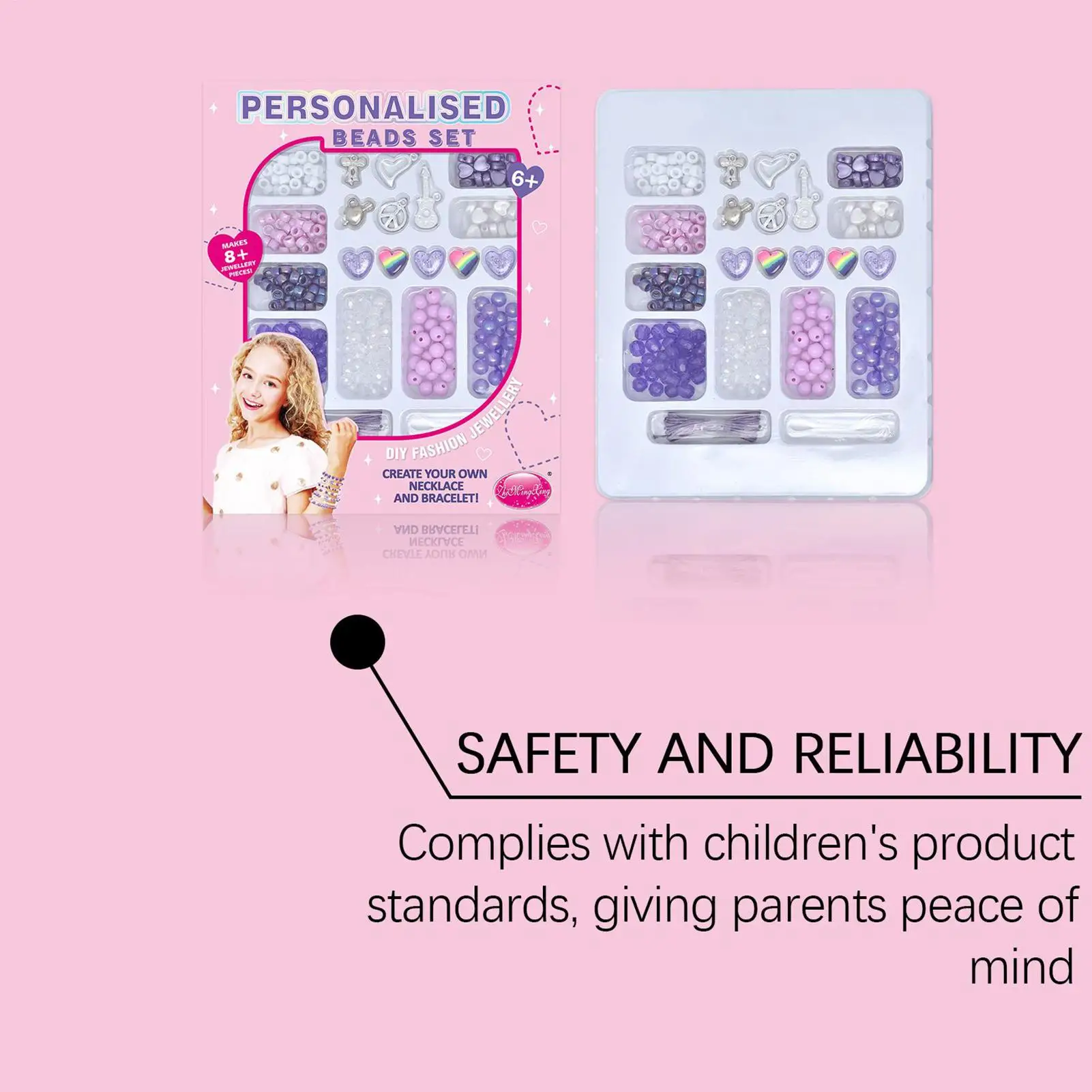 Kit de pulseira charme pulseira kit artesanato interativo acessórios criativos crianças brinquedos para homens crianças adolescentes fãs meninos meninas mulheres