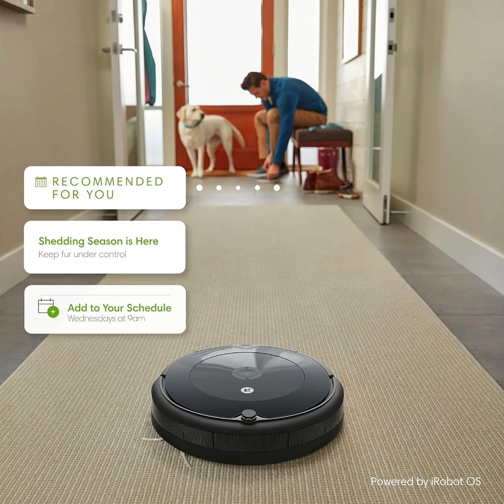 Robot Vacuum - Wi-Fi Connectivity, Personalized Cleaning Recommendations, Works with Alexa, Good for Pet Hair