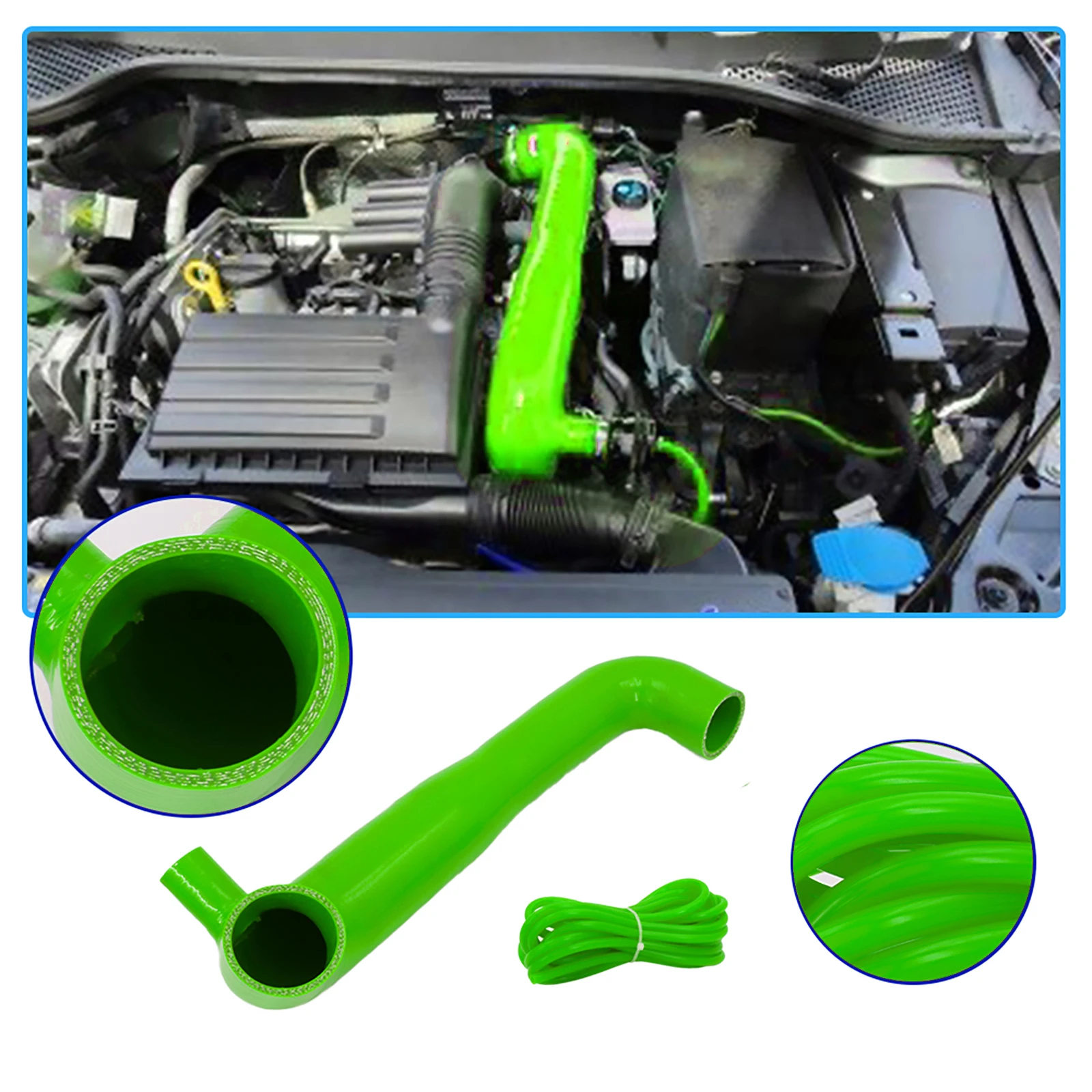 Original Packaging Green Pipe Dump Valve Fabia Octavia 1.2 And 1.4 TSI Engine 2015 for Audi Vw Golf Polo Blow Off Valve