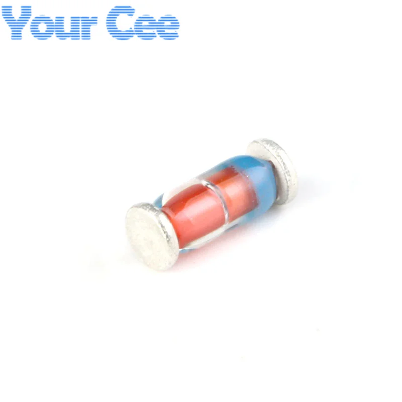 200pcs LL4148 LL-34 75V/200mA SMD Switch Diode 1206 Cylindrical Type