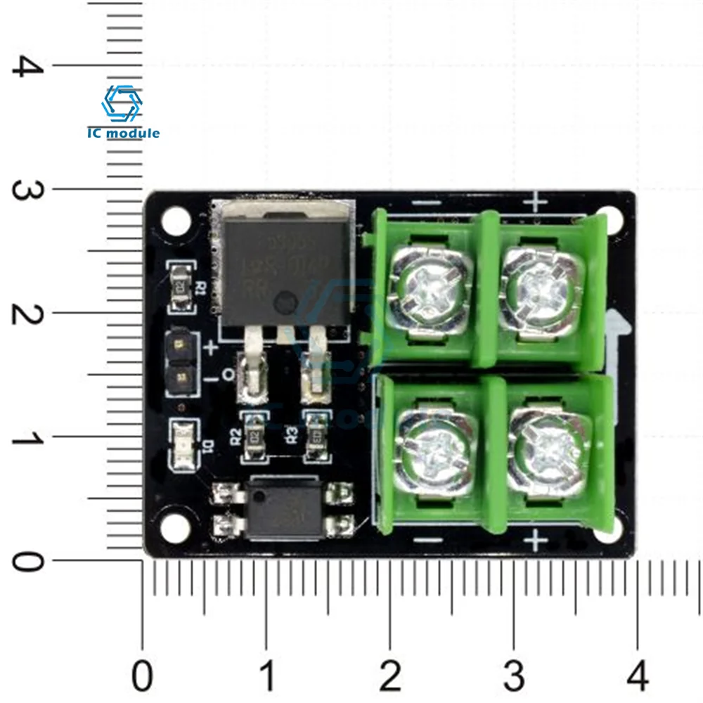 3V 5V Low Control High Voltage 12V 24V 36V Switch Mosfet Module for Arduino Connect IO MCU PWM Control Motor Speed 22A