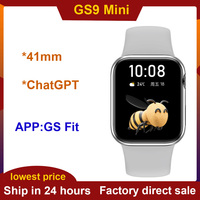 ChatGPT GS9 Mini Smart Watch Women 41MM Small 1.77 inch  Bluetooth Call Voice Assistant IP67 Waterproof Sport Lady Smartwatch