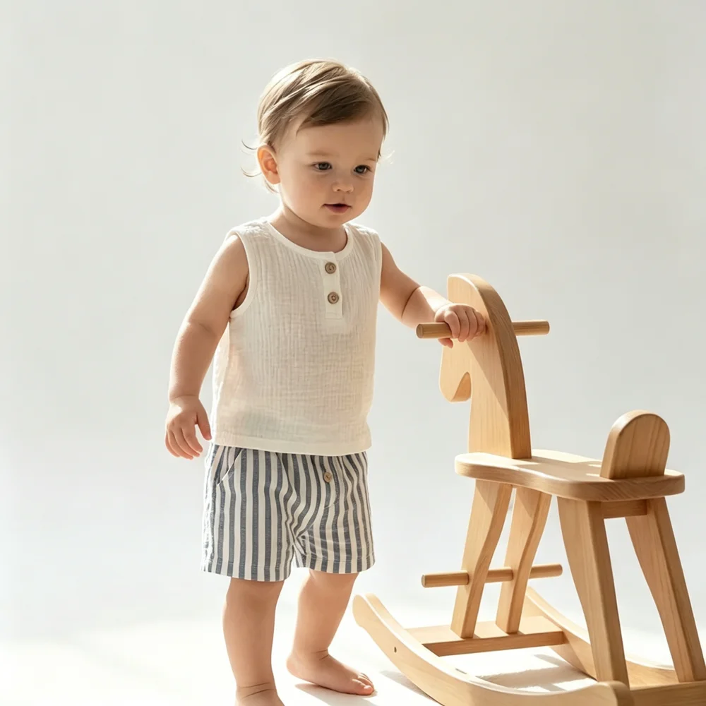milancel-赤ちゃん男の子夏服-6m-3y-ソフト肌に優しいルーズノースリーブトップカジュアル日常着幼児-2-ピース服セット