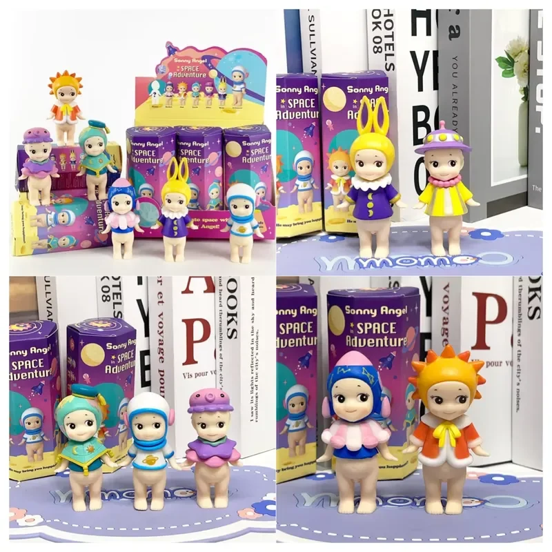 

In Stock 6pcs Sonny Angel Mini Figure Cosmic Angel Series Astronaut Rabbit Surprise Blind Box Tideplay Toy Cure Doll Lucky Gifts
