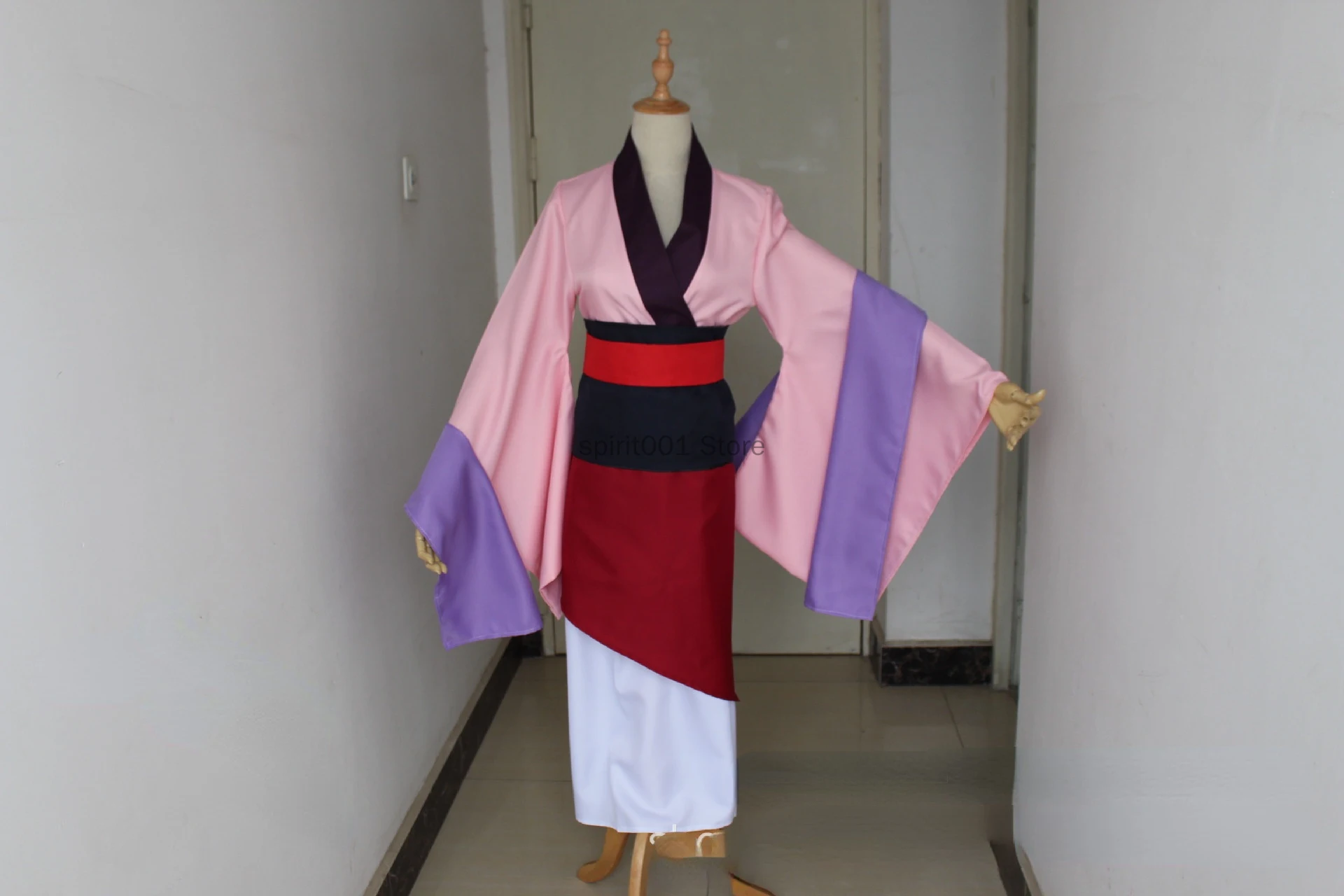 New Cosplay Anime Mulan Costume Womens Kids Chinese Hanfu Costume Princess Dress Deluxe Adult Cosplay for Halloween Party