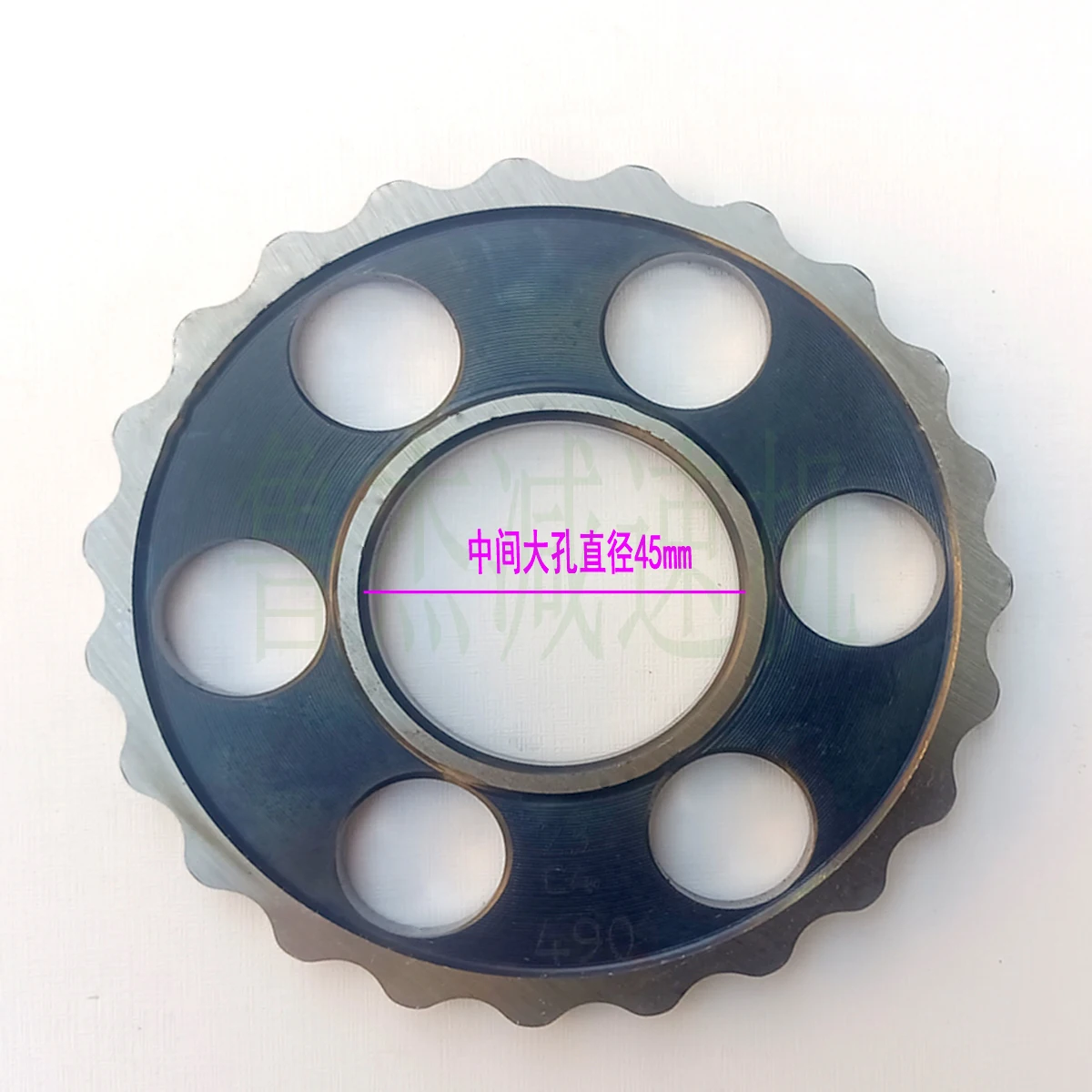 Special accessory for micro cycloidal reducer cycloidal wheel 6-hole gear plate tooth disc WB120 reducer swing plate