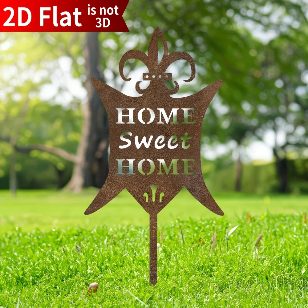Rust Effect 1pc 2D Flat Creative Rusty Metal 