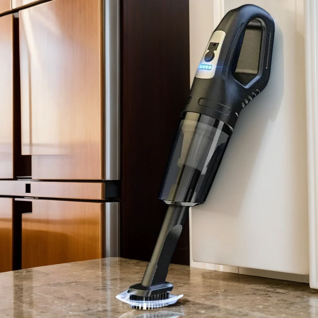 

1 комплект перезаряжаемого ручного пылесоса - мощный беспроводной всасывающий пылесос для автомобиля и дома, небольшой очиститель двойного назначения