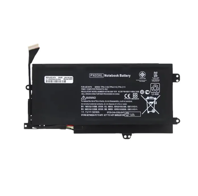 

For hp px03xl, hstnn-lb4p tpn-c109 c110 notebook battery 4300mah