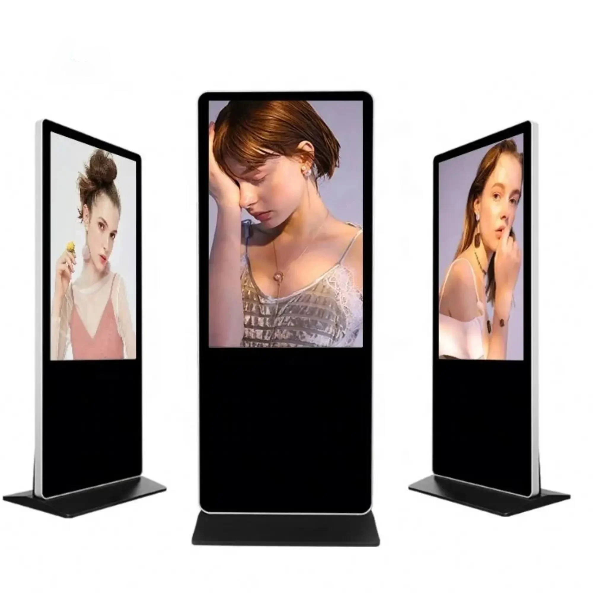 43 49 55 65 75 86 Commercial LCD LED Panel Information Price Advertising Ad Player Touch Screen Interactive Kiosk