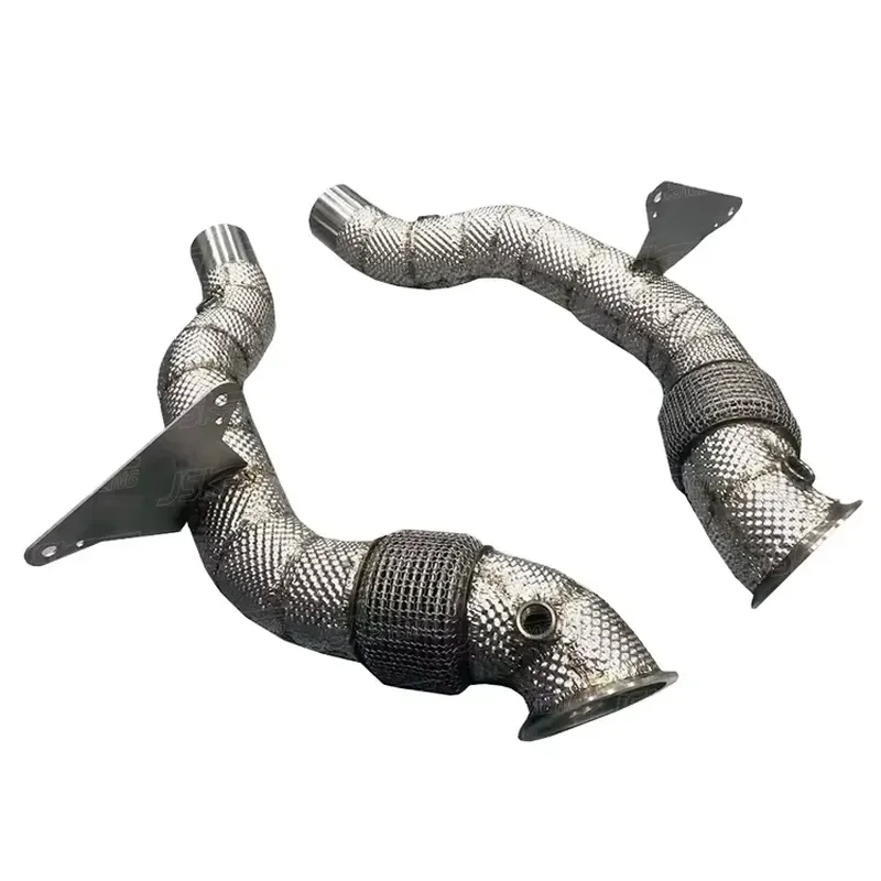 Stainless Steel Exhaust Downpipe for 2015-2018 Ferrari 488