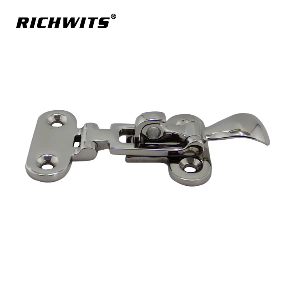 High polished 316 stainless steel yachting boat accessories marine hasp  made in China