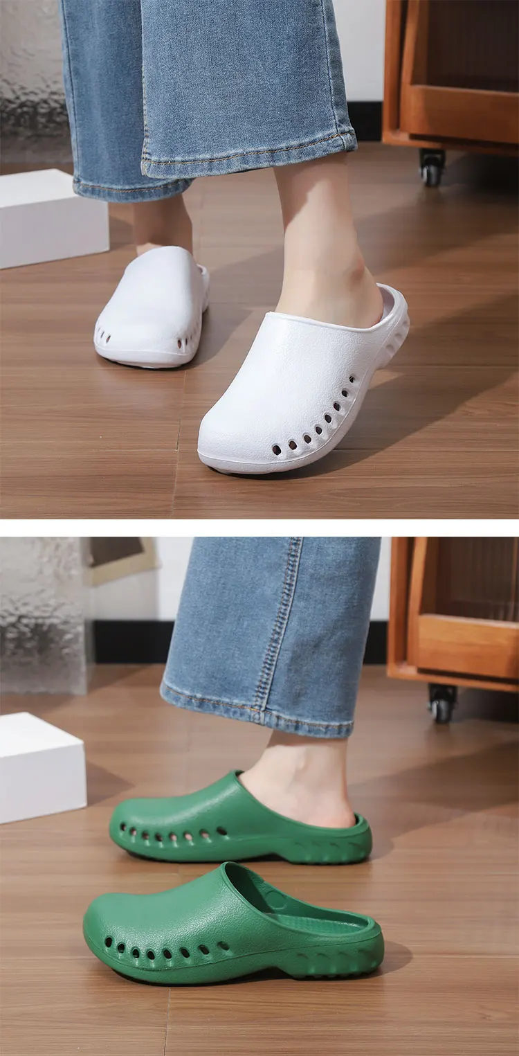 OP-Schuhe, OP-Arbeitsschuhe, verschleißfeste, geschlossene Schuhe mit weicher Sohle, Arzt- und Krankenschwesterüberwachungslabor Wo – Detail 7