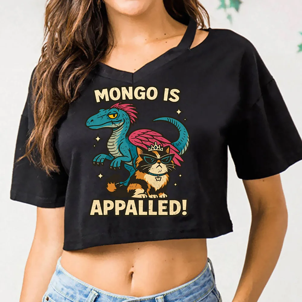 Dungeon Crawler Carl crop top ladies scene  cute y2k grunge gothic tshirt dollette meme cutecore gothic japanese