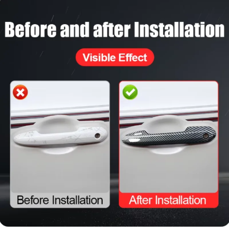 يصلح لتويوتا لاند كروزر LC300 2023-2024 مقابض الأبواب الخارجية الديكور الخارجي ترقية الملحقات ضبط الكروم