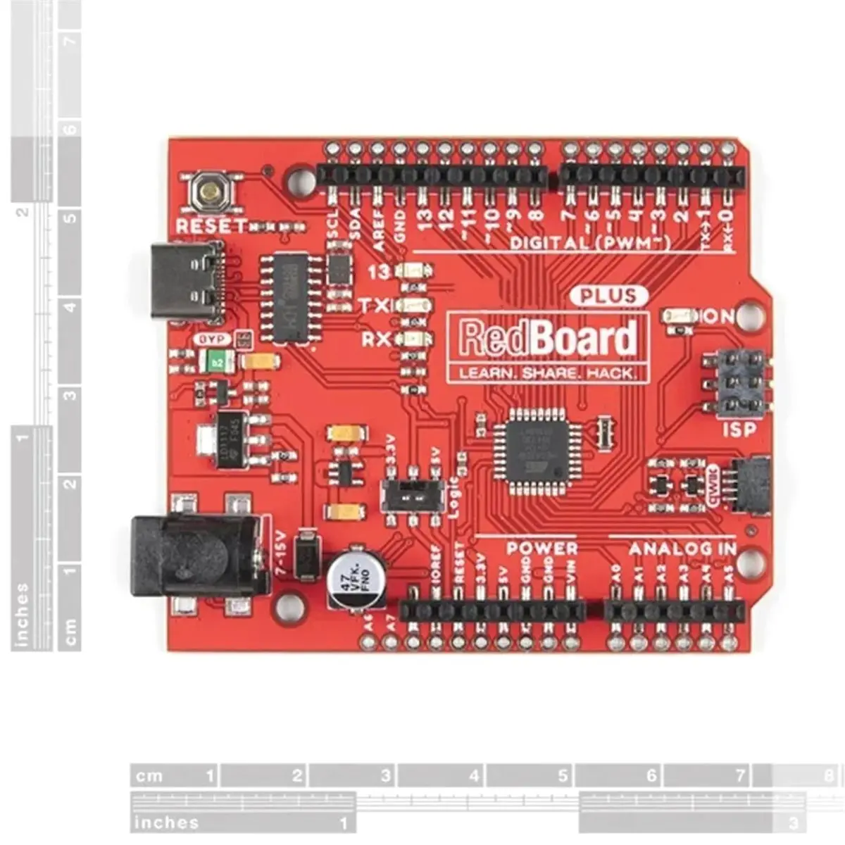 a46u-dev-18158-for-redboard-plus-for-r3-atmega328p-usb-type‑c-microcontroller-development-board