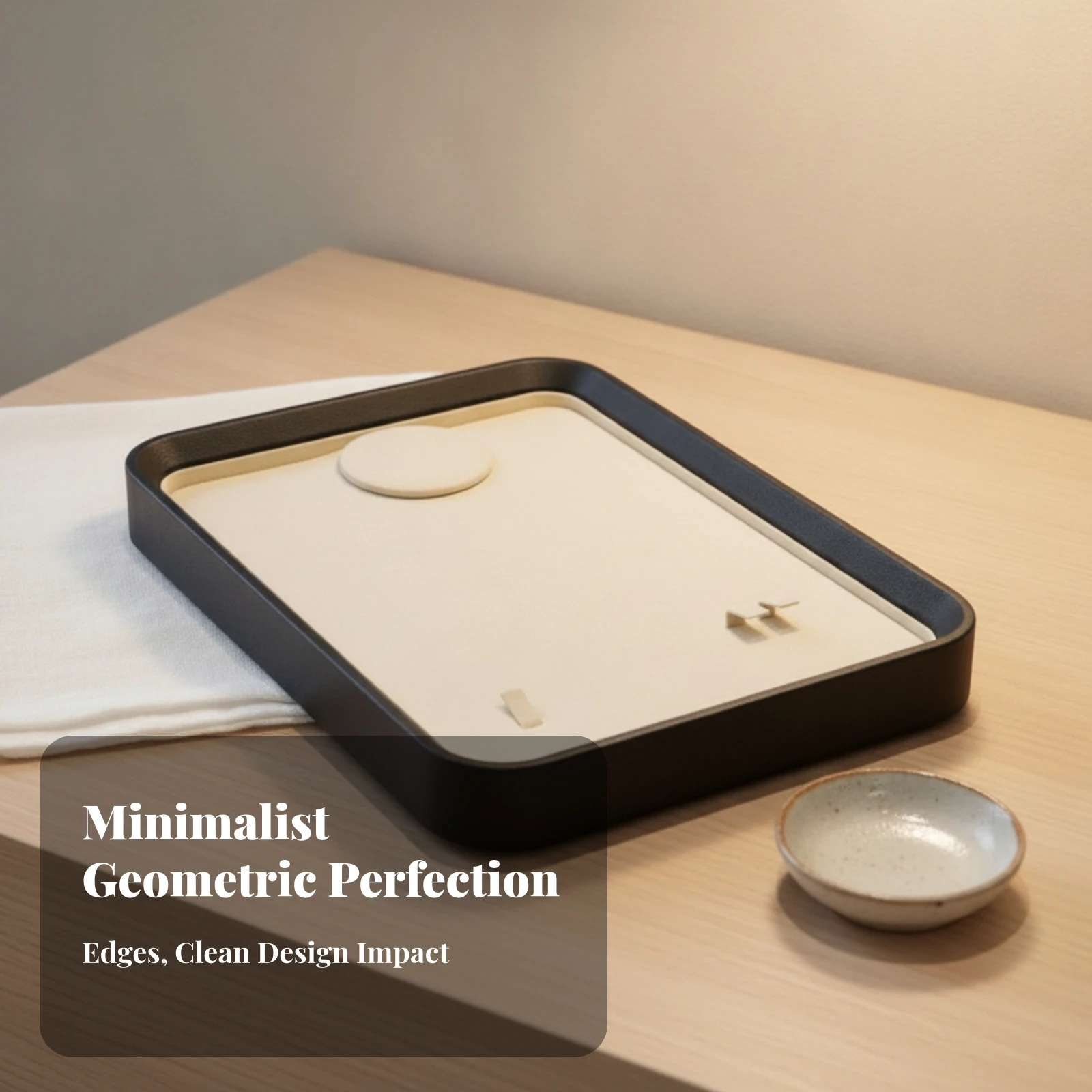 Jewelry Display Tray Felt-Lined Jewelry Tray with Slots Accessory Display Board Soft Padded for Jewelers, Showcases, Counters