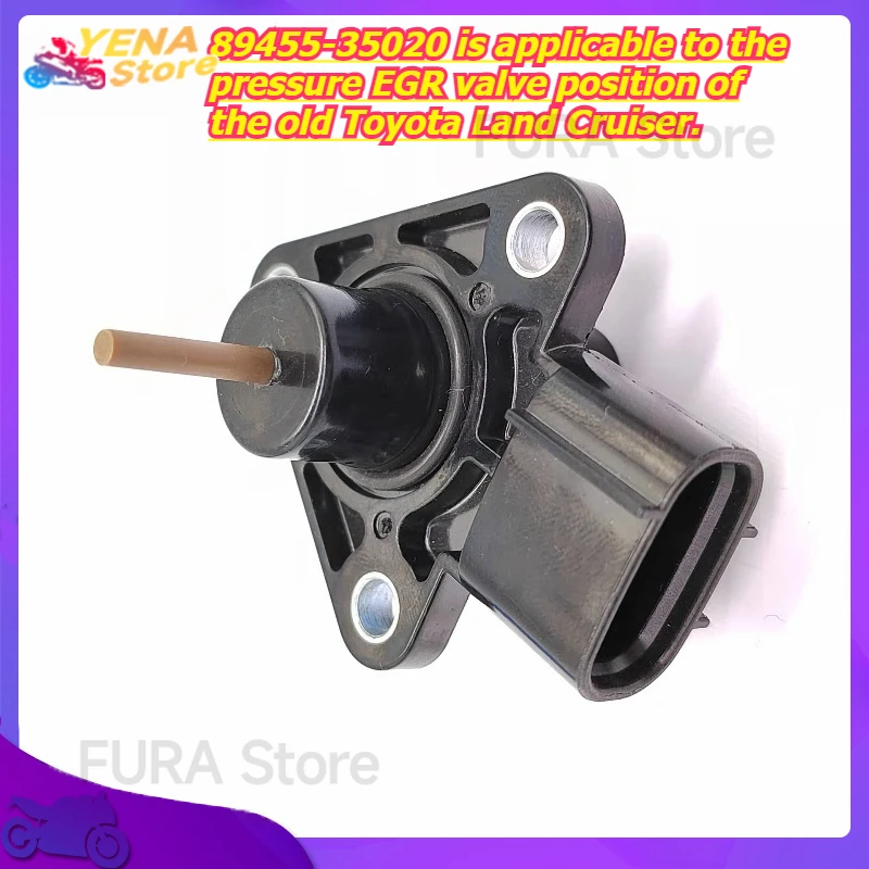 

Automotive throttle position sensor 89455-35020 is applicable to the pressure EGR valve position of the old Toyota Land Cruiser.