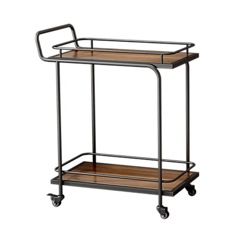 

Food delivery cart Trolley Hot pot hotel restaurant food cake cart KTV wine cart Home mobile trolley