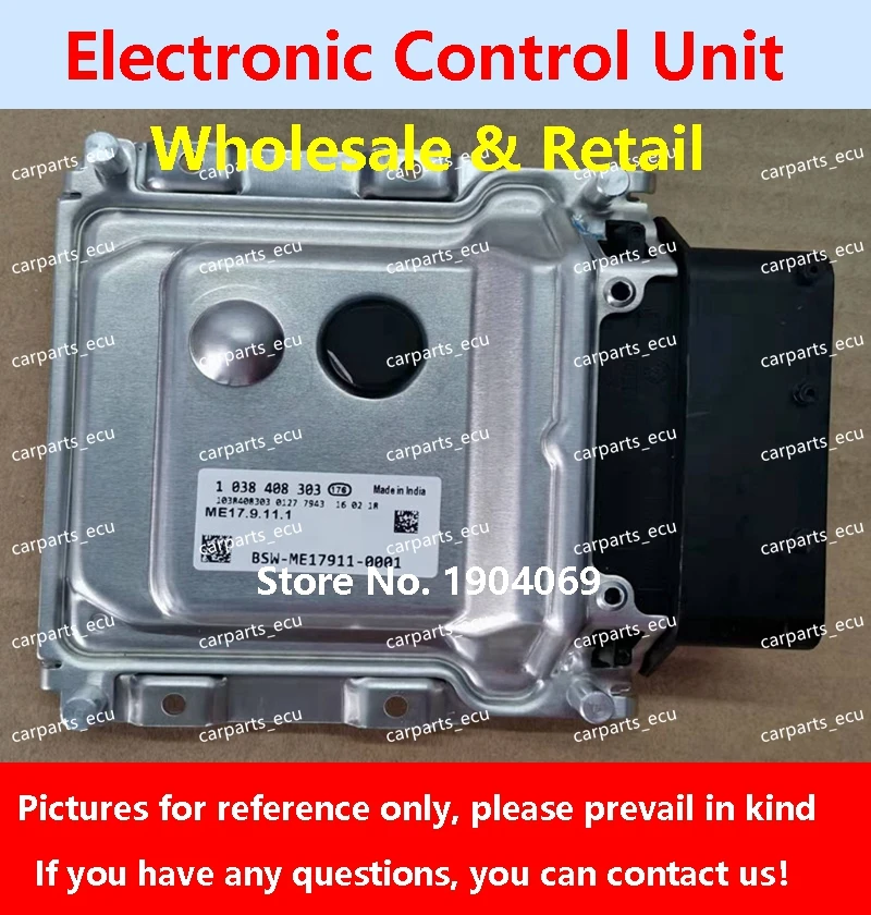 

1038408303 For Hyundai kia rio cerato car Engine computer board ME17.9.11.1 39119-2BAA5 B721 ECU 39110-03830 E01