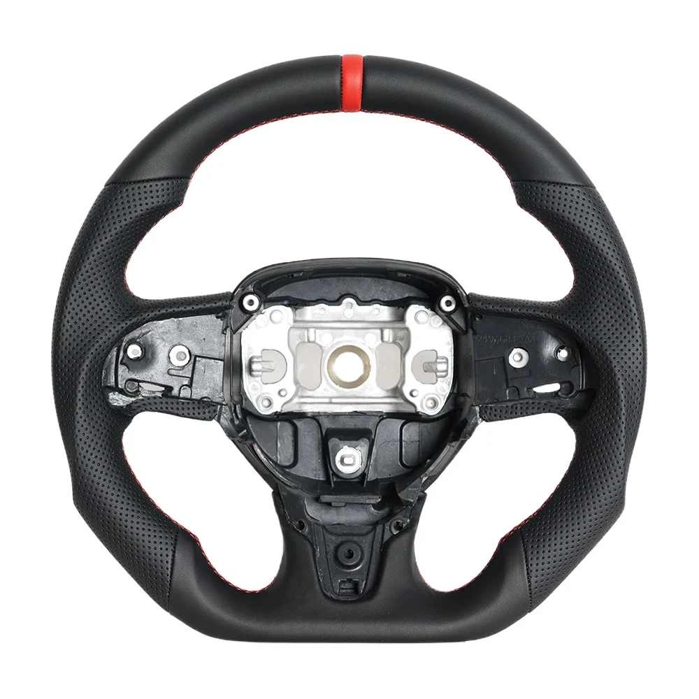 

Full Leather Steering Wheel Perforated Leather for Chrysler 300C 2015-2021