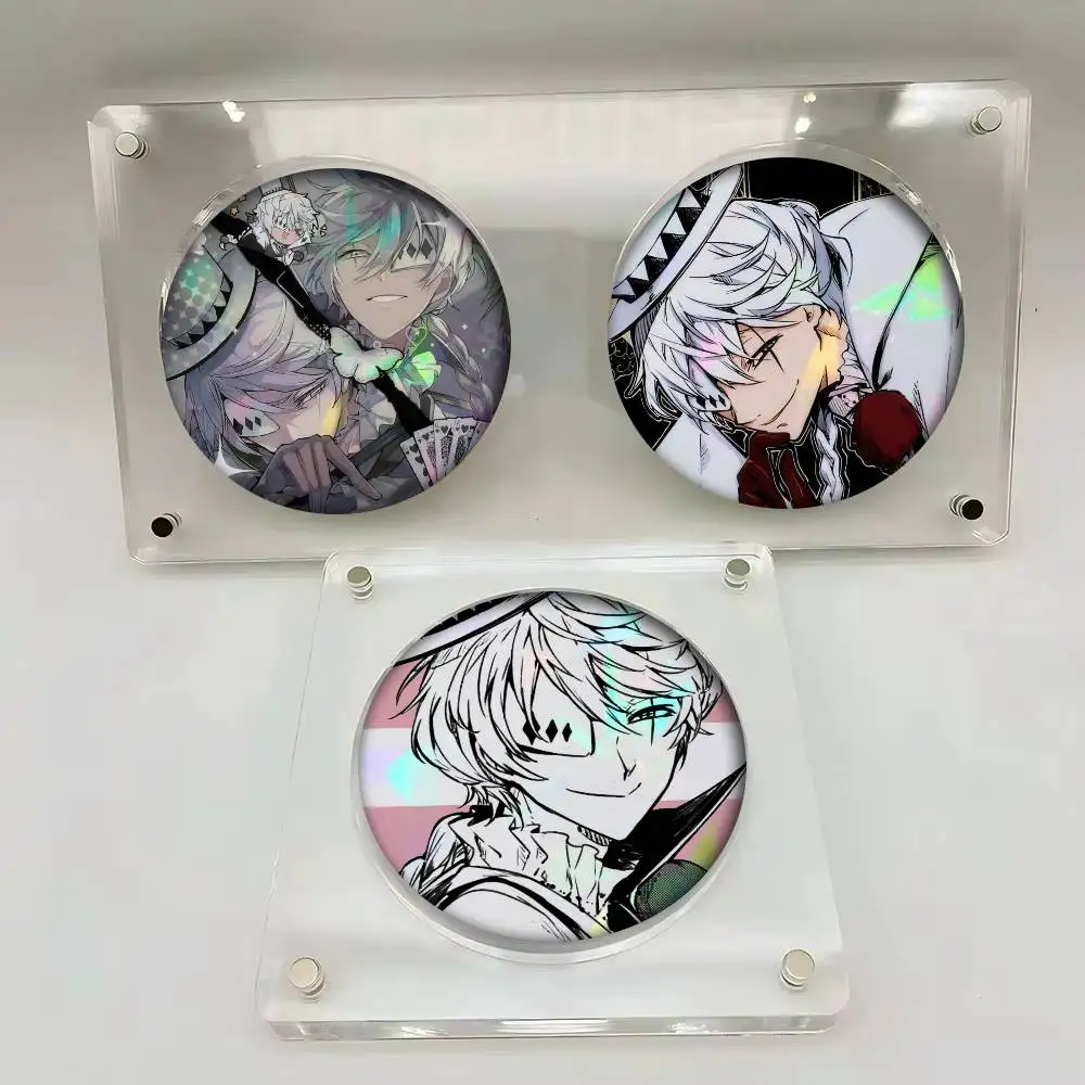 Anime N-Nikolai Gogol BSD   Button Pins Cute Manhwa Coin Brooch DIY Backpack Clothing Decor Badge Jewelry Accessories Gifts