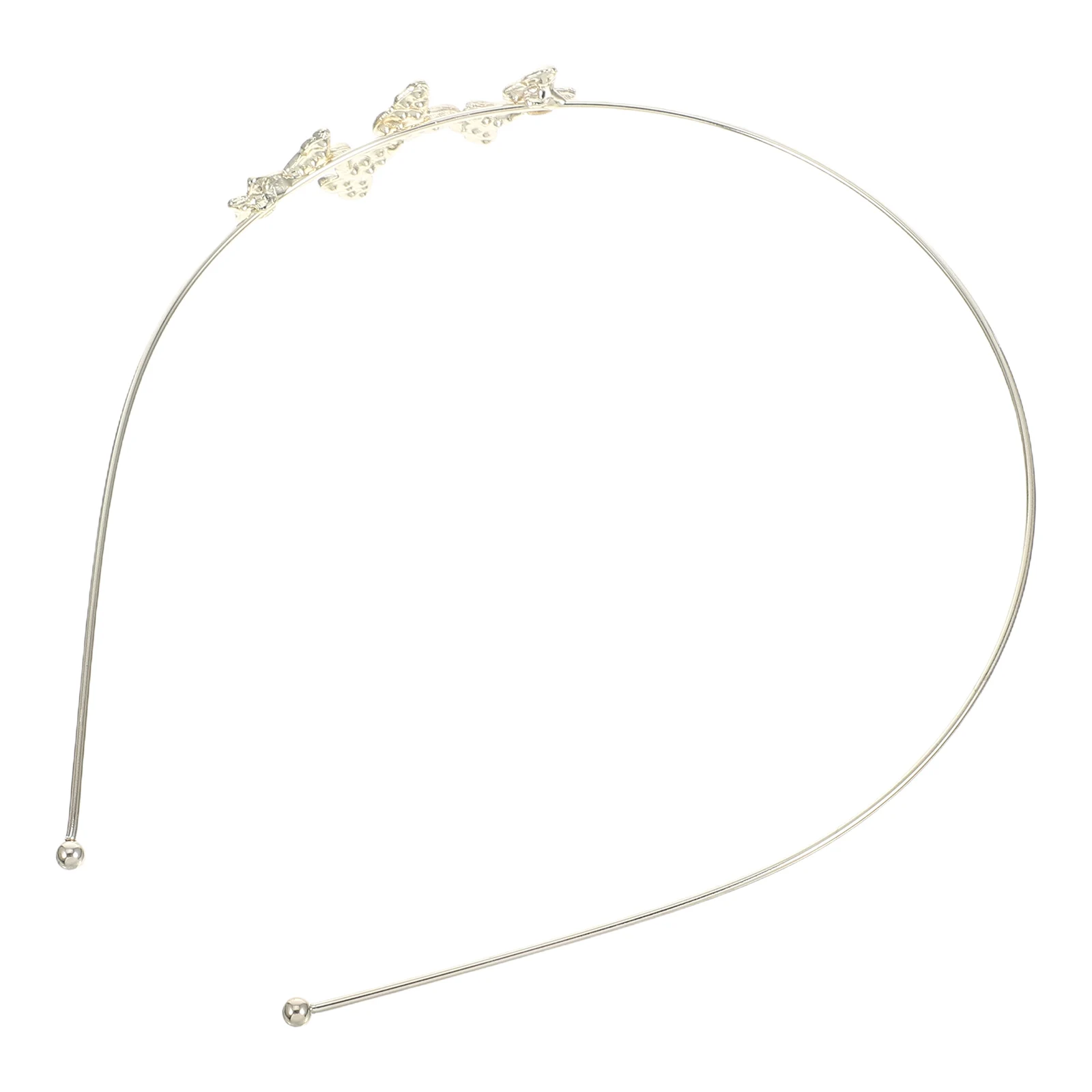 

1Pcs Alloy Rhinestone Hairband Adjustable Stylish Hair Hoop Women Hair Accessory Exquisite Head Decor Gift