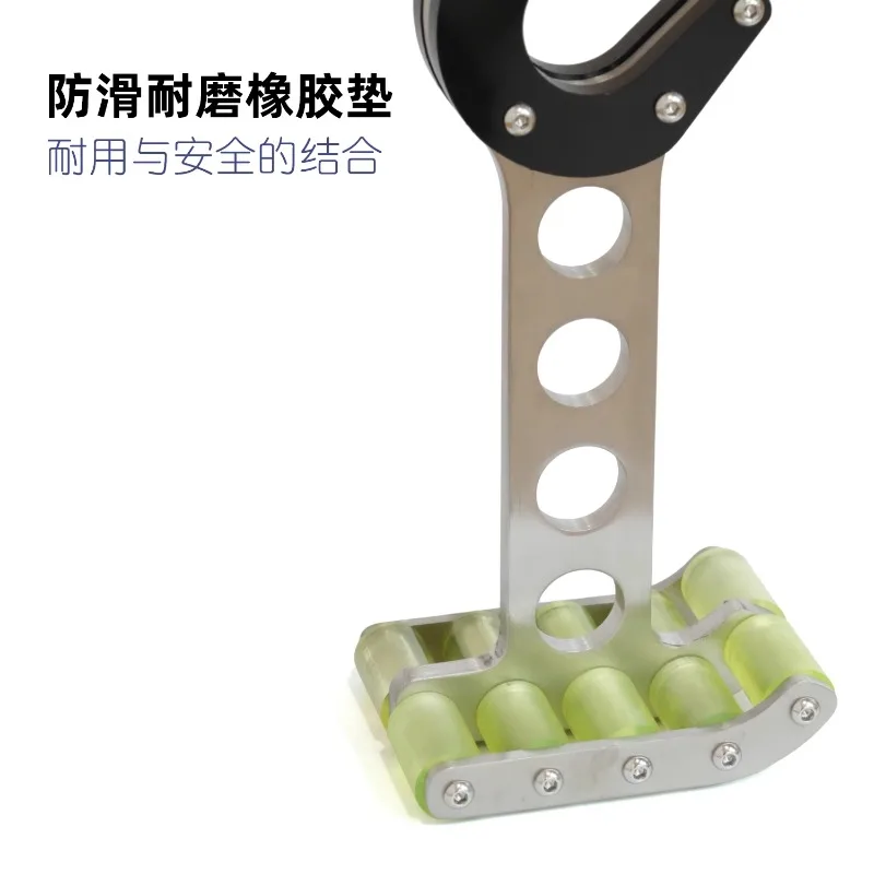 Портативный подъемный стержень из нержавеющей стали 304, с устройством для установки гантелей