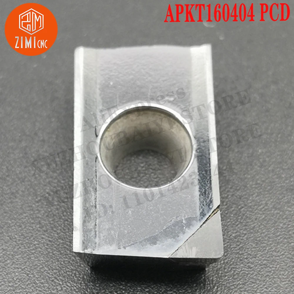 APKT160404 PCD APKT 160404 CNC Tools Carbide Milling Inserts Turning Tools CNC Cutter Lathe Blade Indexable Tools cutting tools