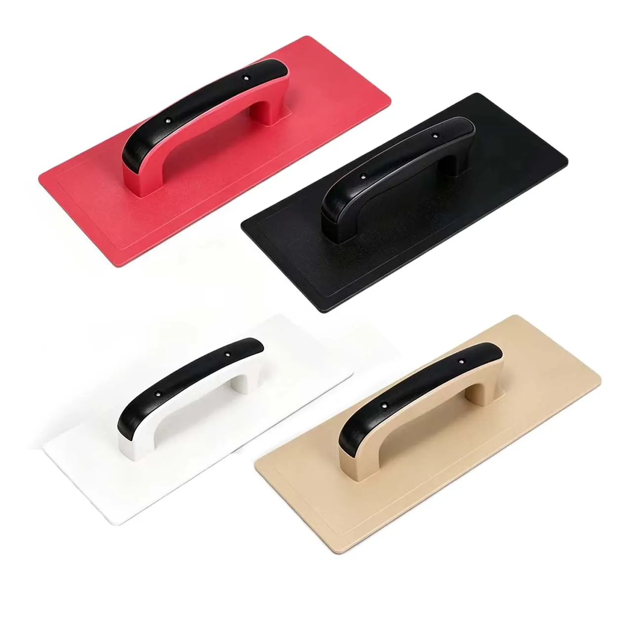Plastic Flat Finishing Trowel For Concrete Pouring And Smoothing Essential Sanding Board For Drywall And Plaster Repair