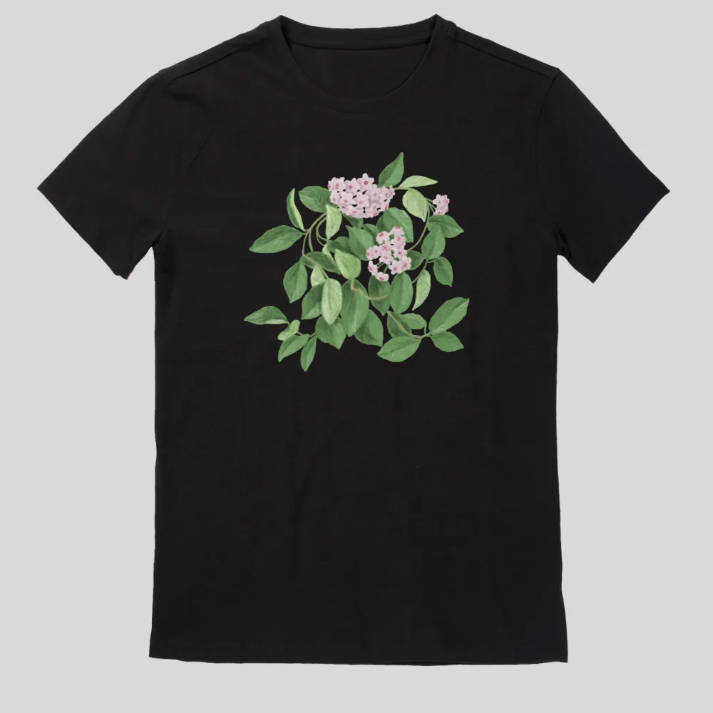 Hoya Carnosa Plant T-Shirt  High Quality 100%Cotton Short Sleeve