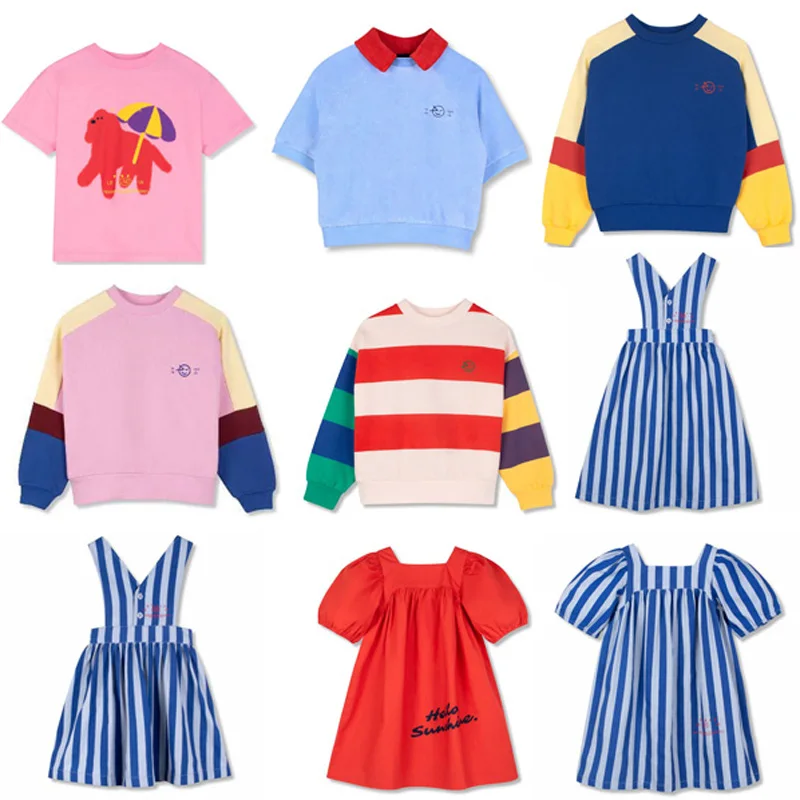 

PER-SALE 2026 Summer Wyn Baby Boys Sets Kids T-shirts and Pants Children Sweatshirts Girls Dress Sets Flower Girl Clothes