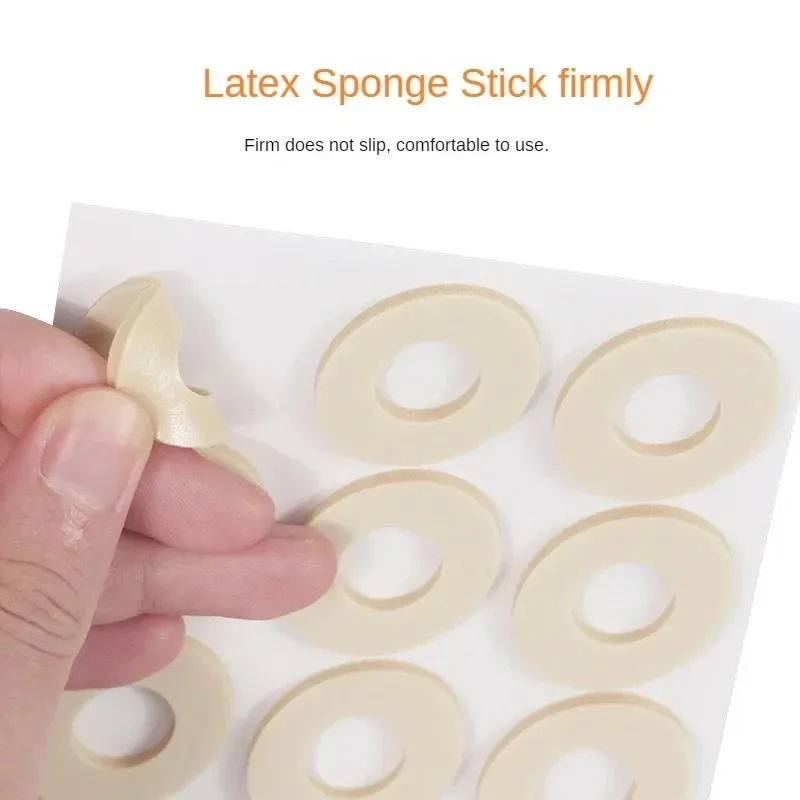 15Pack Adhesive Round Felt Callus Cushions Pain Relief Anti Friction Corn Foot Pads For Sole Protection