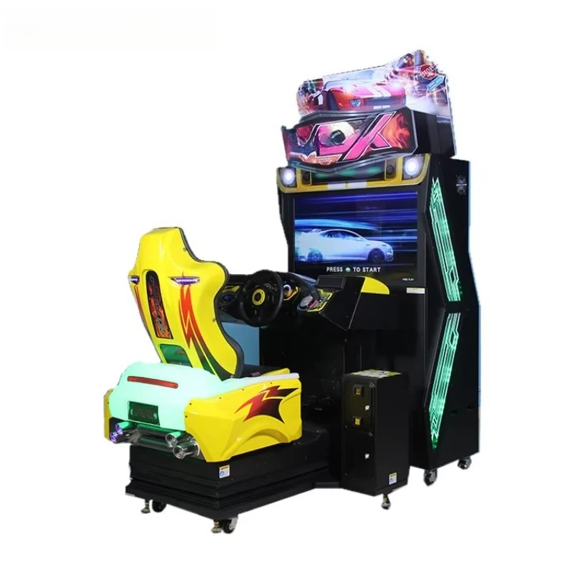 Customized Systems Indoor Coin Operated Car Driving Racing Game Machine Racing Arcade Machine