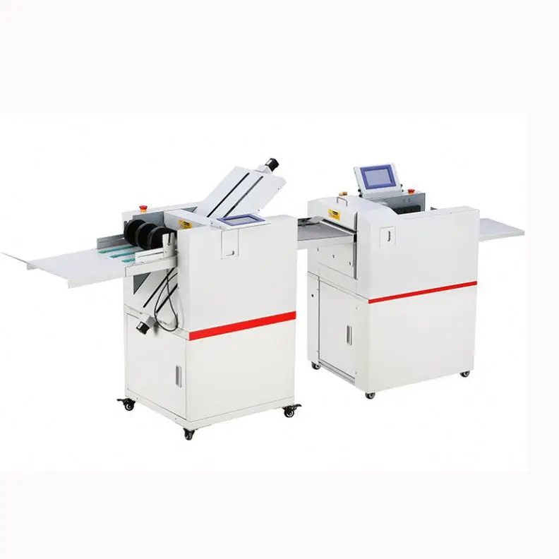 WD-380A+591 Full-Automatic Intelligent Digital A4 Paper Creasing Machines and Folding Machines for Office