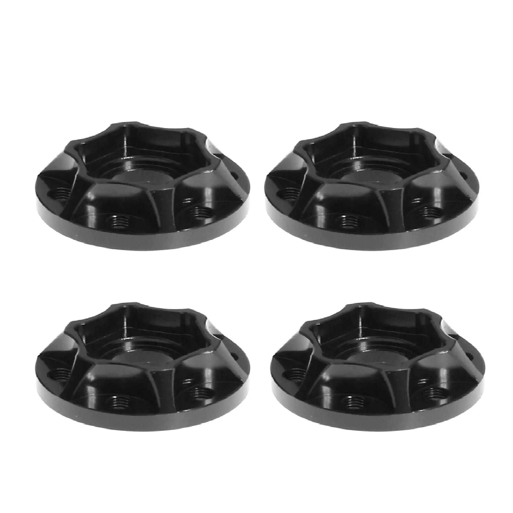 4-teiliges Radnaben-Verlängerungsset 6/9/12/15mm für 1,9/2,2 Zoll RC-Auto-Räder Aluminium-Legierung Radabstandshalter für CC01 D90 – Detail 3