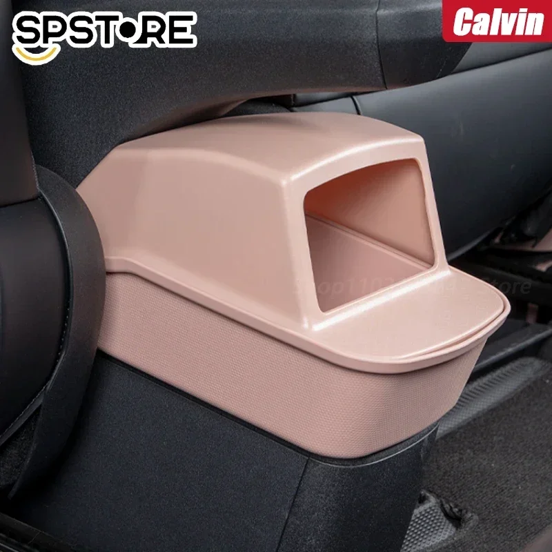 Car Trash Can For BYD Seagull Rear Utility Organizer Bucket Car Convenient Interior Refit Parts Accessories Clean And Tidy