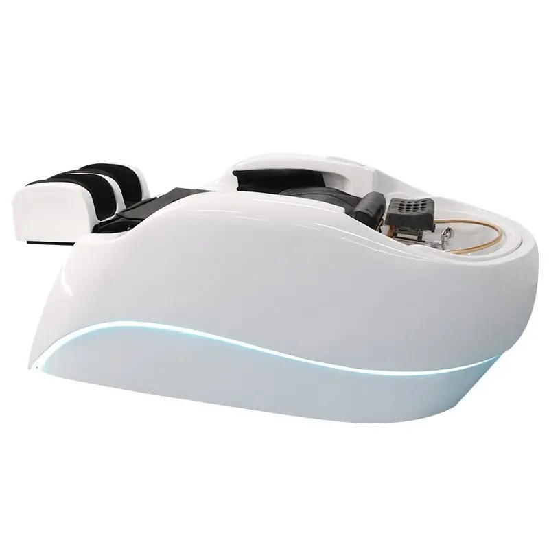 Automatic massage shampoo bed barber shop hair salon flushing bedside treatment fumigation massage integrated shampoo