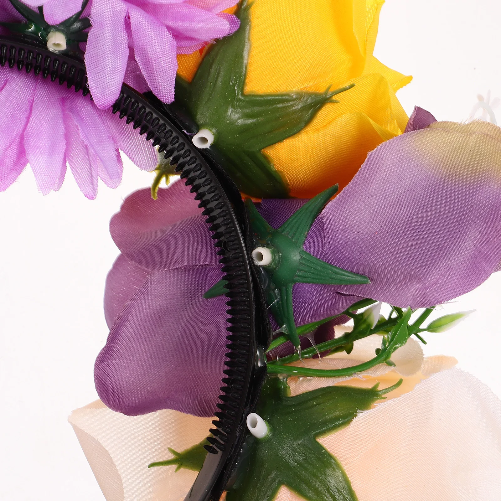 

European and American Skull Headband Miss Hair Accessories for Girls Halloween Costume Polyethylenerigid Women Hoop
