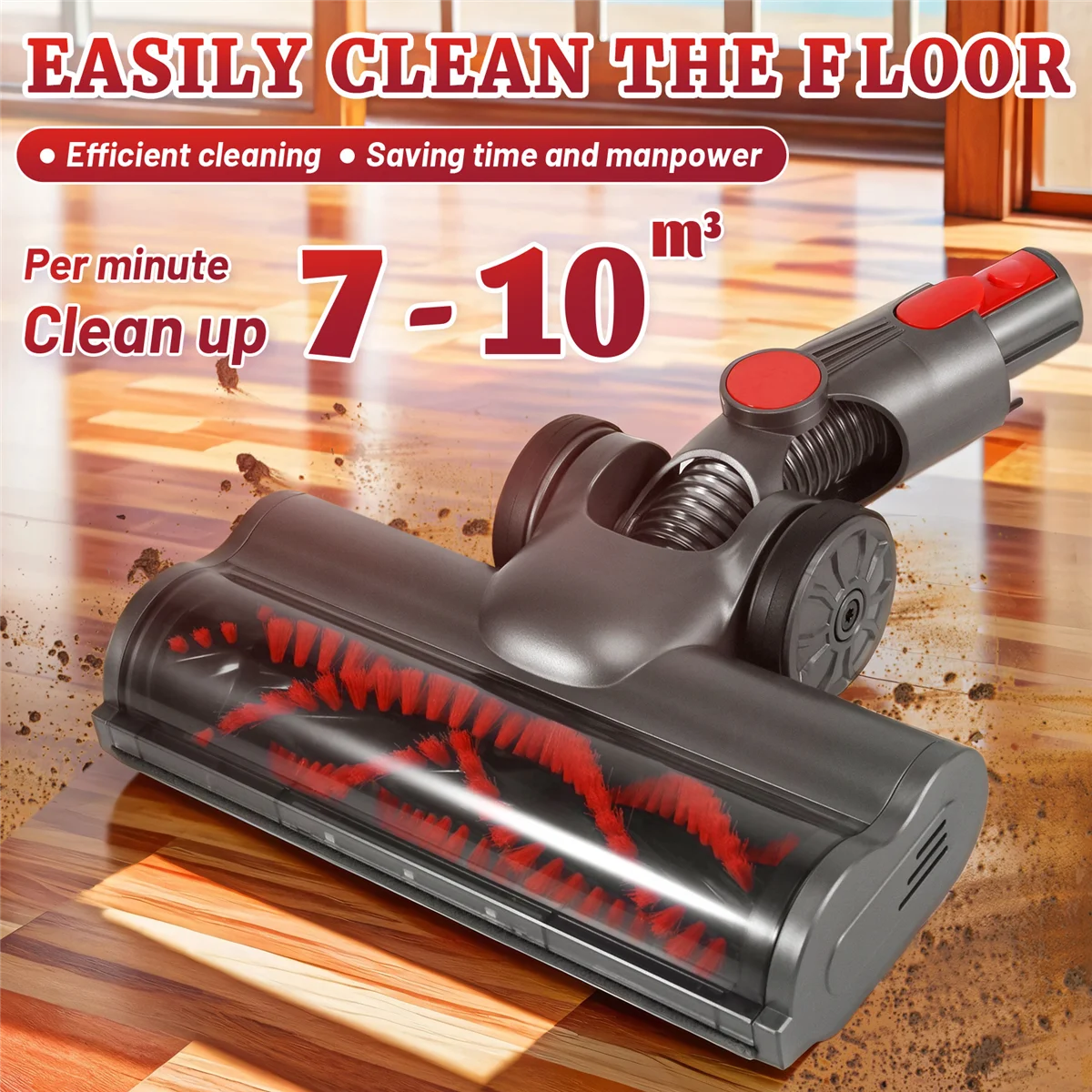 Современная турбинная щетка для насадки для пола пылесоса Dyson