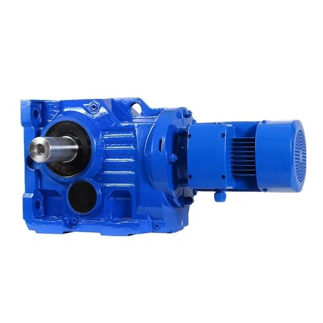 K series K87 gear reducer  motor integrated vertical reducer K37 horizontal gearbox hard tooth surface K77 helical  reducer